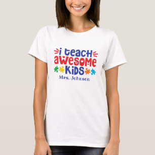T-shirt J'Apprends Des Enfants Épatants Professeur d'aut