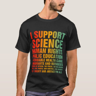 T-shirt J'appuie les causes progressistes libérales et dém