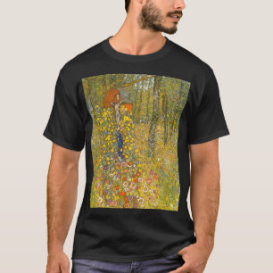 T-shirt Jardin agricole Gustav Klimt avec Crucifix