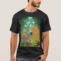 Jardin aux fleurs Gustav Klimt