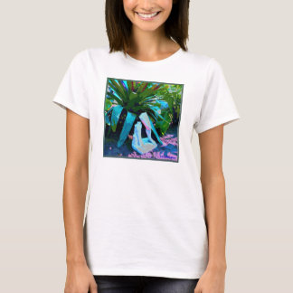 T-shirt Jardin avec des jambes