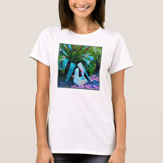 T-shirt Jardin avec des jambes (Devant)