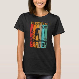 T-shirt Jardin dans lequel je préférerais travailler Jardi