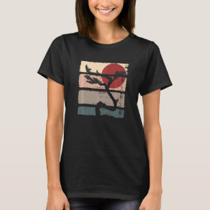 T-shirt Jardin d'art japonais Bouddhiste Zen Japon Rétro B
