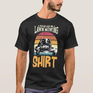 T-shirt Jardin d'aviron de pelouse dénudé Jardin 1