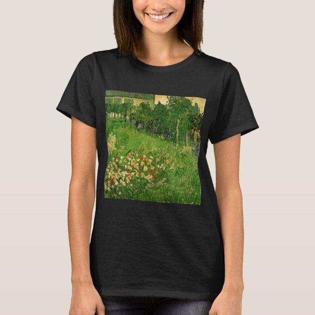 T-shirt Jardin de Daubigny par Vincent van Gogh, Le Jardin (Devant)