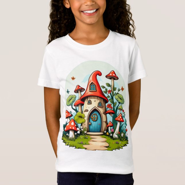 T-Shirt Jardin de Gnome Whimsical (Devant)