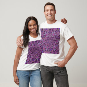 T-shirt Jardin de hémérocalles Floral Graphique Bohème