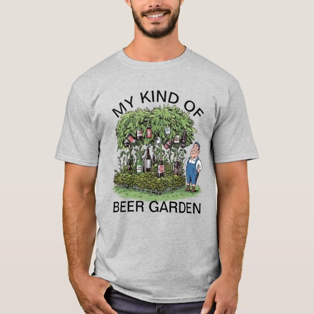 T-shirt Jardin de la bière (Devant)