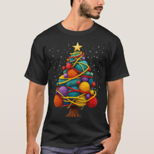 T-shirt Jardin de Noël Crochet Tricot Quilter