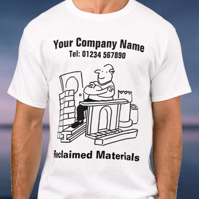 T-shirt Jardin de récupération des matériaux récupérés (Créateur téléchargé)