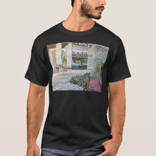 T-shirt Jardin de roche Quasi-Oriental