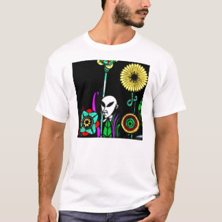 T-shirt Jardin de Spirograph