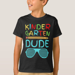 T-shirt Jardin d'enfants Dude Fun Pencil First Day School 