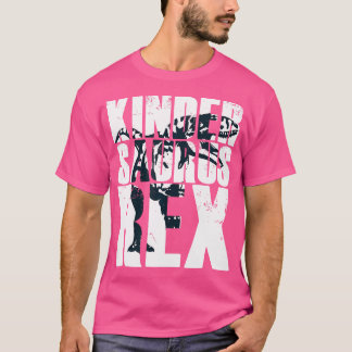 T-shirt jardin d'enfants Kindersaurus Rex Tyrannosaurus Di