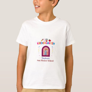 T-shirt Jardin d'enfants personnalisé Graduation Bedge pho