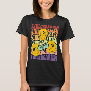 T-shirt jardin d'enfants pré k enseignant Retour à l'école
