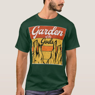 T-shirt Jardin des dieux Parc national Souvenir Randonnée