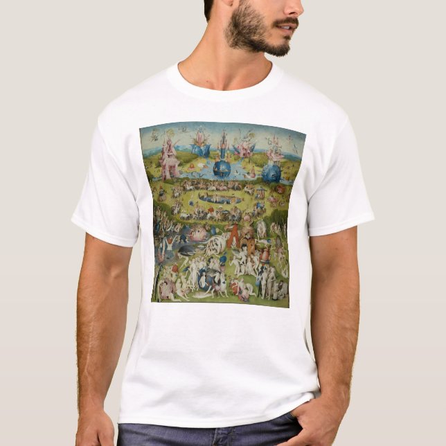 T-shirt Jardin des plaisirs terrestres, 1490-1500 (Devant)