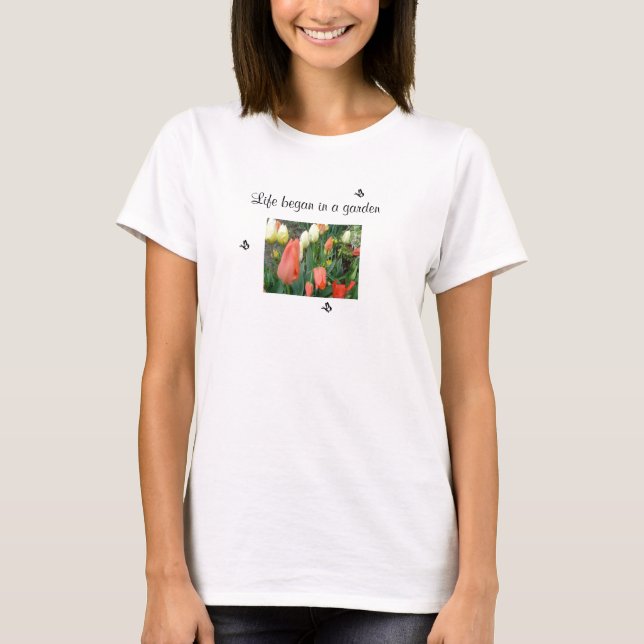 T-shirt Jardin des Tulipes (Devant)