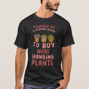 T-shirt Jardin du cultivateur Plante suspendu Plante