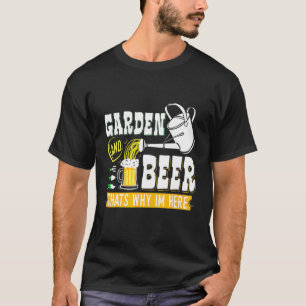 T-shirt Jardin Et Alcool Cest Pourquoi Je Suis Planteur De
