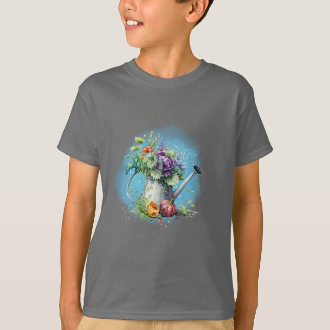 T-shirt Jardin florissant (Devant)