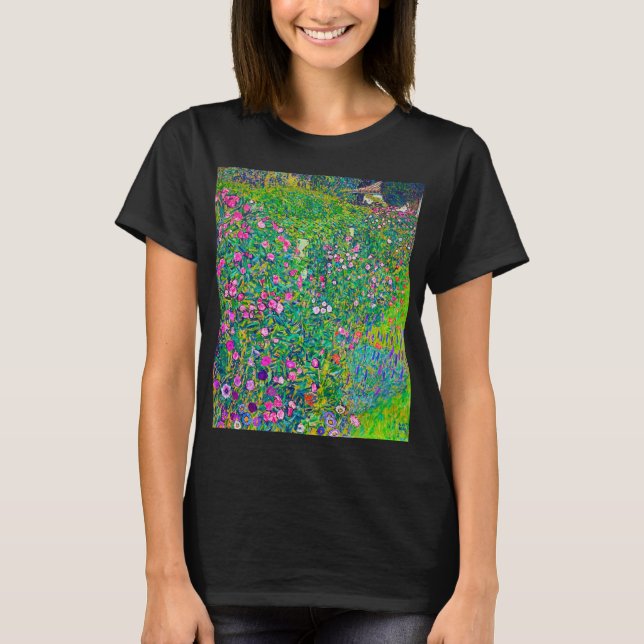 T-shirt Jardin Italien, Gustav Klimt (Devant)