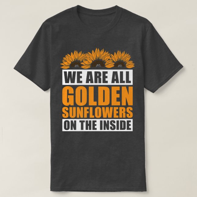 T-shirt Jardin Jardin Fleur amusant Fleur ventilateur Sunf (Design devant)