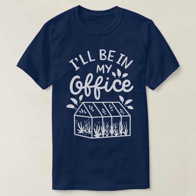 T-shirt Jardin jardiner Jardin Plante (Design devant)
