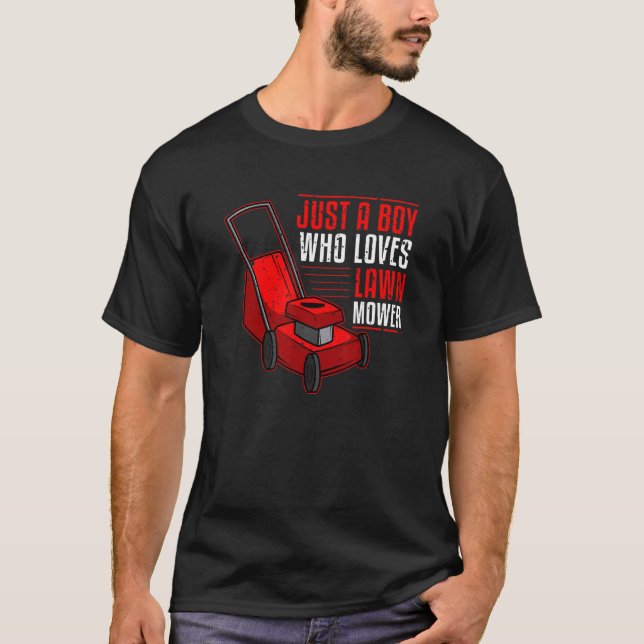 T-shirt Jardin jardinier tondeuse de gazon tondeuse de jar (Devant)