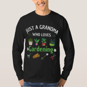 T-shirt Jardin mignon Grandma Drôle Citation Jardin Garden