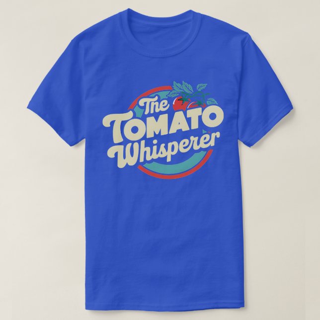 T-shirt Jardin Tending Garden Agritourisme Tomato Whispere (Design devant)