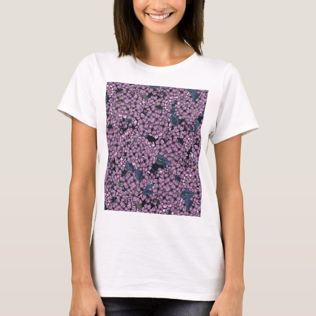 T-shirt Jardin Violet Lilac (Devant)