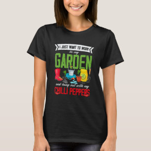 T-shirt Jardinage 4\Amour de piment Jardinage Jardin Jar