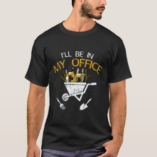 T-shirt Jardinage 4\Bureau de jardin Bière Blé Abeille bu