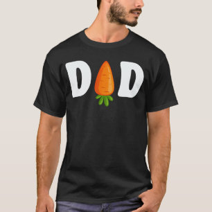 T-shirt Jardinage 4\Carotte Papa Fête des Pères Légumes