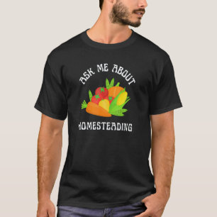 T-shirt Jardinage 4\Demandez-moi au sujet du jardin potage