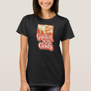 T-shirt Jardinage 4\Jardin Des Dieux Colorado Vintage 80