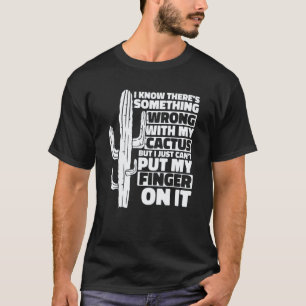 T-shirt Jardinage 4\Jardinage Cactus Doigt Blague Désert