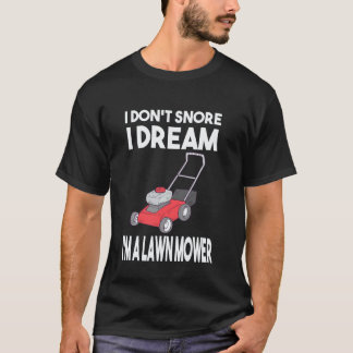T-shirt Jardinage 4\Jardinier Je ne ronfle pas Je rêve que