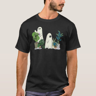 T-shirt Jardinage 4\Jardinière Rétro Fantôme Jardinage Pla