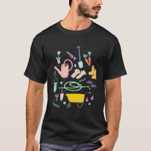 T-shirt Jardinage 4\Outil de jardin illustration enfantine