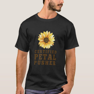 T-shirt Jardinage 4\Pousseur de Pétales Certifié Jardinage