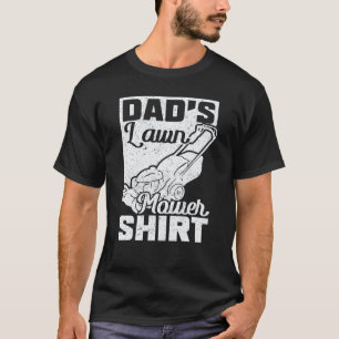 T-shirt Jardinage 4\Tondeuse à gazon pour papa de jardinag