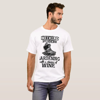 T-shirt Jardinage avec une possibilité de vin