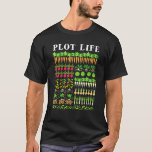 T-shirt Jardinage communautaire Allotissement jardiner Cul