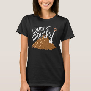 T-shirt Jardinage Compost Arrive Plante Succulente Cactus