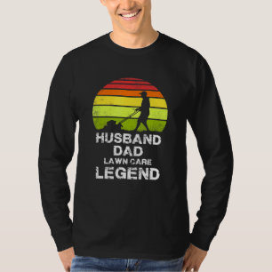 T-shirt Jardinage de laiton de tondeuse de gazon - Époux p