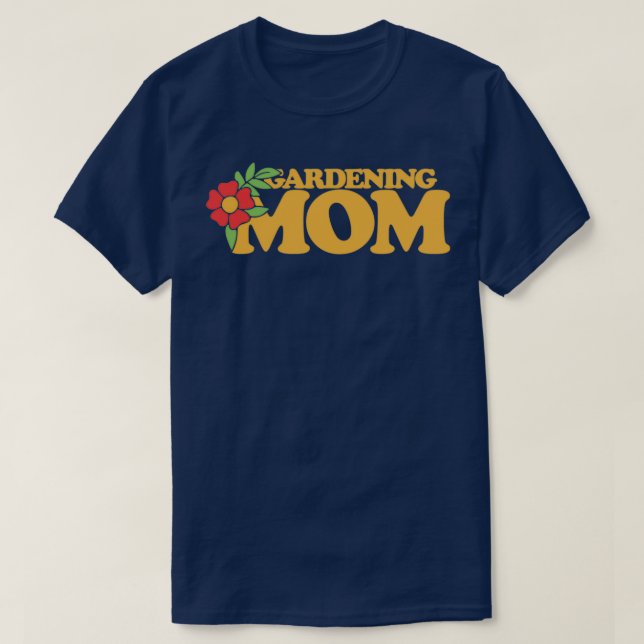T-shirt Jardinage de maman (4) (Design devant)